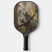 コアラの森の夢カスタマイズ ピックルボールラケット (裏面)