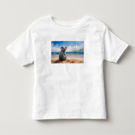 コアラの海観察 トドラーTシャツ