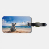 コアラの海 ラゲッジタグ (裏面横)