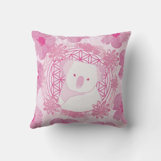 コアラの花 クッション (裏面)