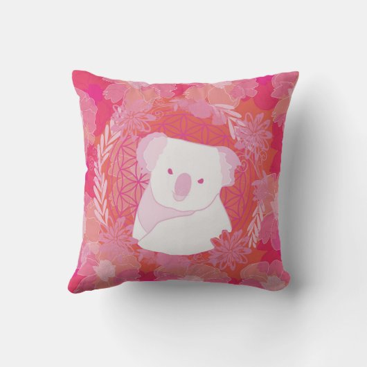 コアラの花 クッション (裏面)