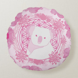 コアラの花 ラウンドクッション