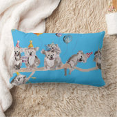 コアラの誕生日パーティー かわいいコアラ 子供用クッション ランバークッション