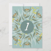 コアラの誕生日招待状 招待状 (裏面)