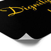 コアラの静けさの中で名誉が勝つ ポスター (角)