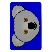 コアラのAussiのサファリの平和愛自然の運命 マグネット (縦)