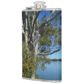 コアラはガムの木で眠っていた。 フラスク (左)