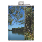 コアラはガムの木で眠っていた。 フラスク (裏面)