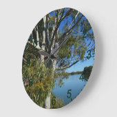 コアラはガムの木で眠っていた。 ラージ壁時計 (傾斜)