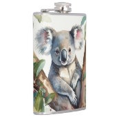 コアラはガムの木に座っている フラスク (右)