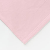 コアラは可愛いスノーグローブピンクのブルー フリースブランケット (角)