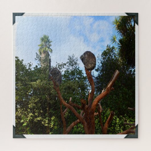 コアラは木々の中で眠っていた。 ジグソーパズル (縦)