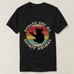 コアラは私の精神動物のTシャツ Tシャツ