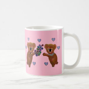コアラはlove コーヒーマグカップ