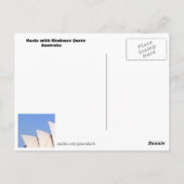 コアラやさしさ引用文はがき ポストカード (裏面)