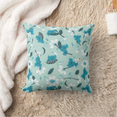 コアラよくはしゃぐ柄かわいい動物と自然アート クッション (ブランケット)