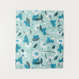 コアラよくはしゃぐ柄かわいい動物と自然アート タペストリー