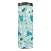 コアラよくはしゃぐ柄かわいい動物と自然アート タンブラー (裏面)