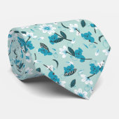 コアラよくはしゃぐ柄かわいい動物と自然アート ネクタイ (ロール)