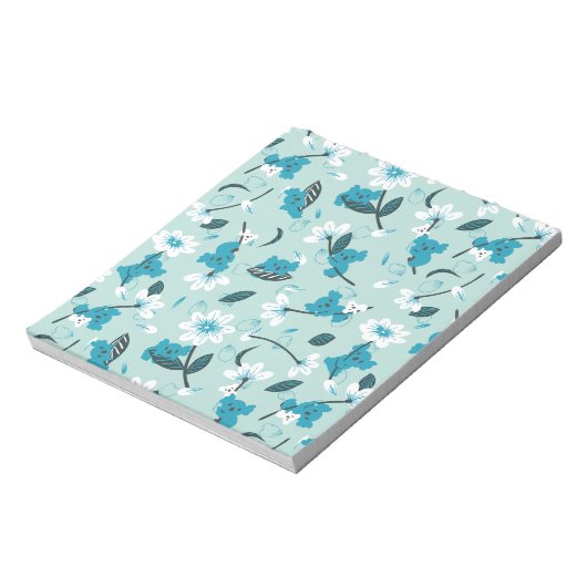 コアラよくはしゃぐ柄かわいい動物と自然アート ノートパッド (回転)