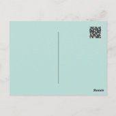 コアラよくはしゃぐ柄かわいい動物と自然アート ポストカード (裏面)