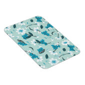 コアラよくはしゃぐ柄かわいい動物と自然アート マグネット (右側)