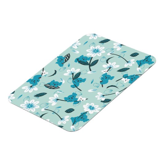 コアラよくはしゃぐ柄かわいい動物と自然アート マグネット (左側)