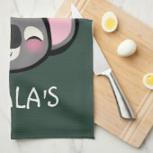 コアラを愛しているだけの女の子 キッチンタオル (四つ折り)