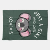 コアラを愛しているだけの女の子 キッチンタオル (横)