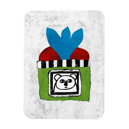 コアラアットホーム冷凍機磁石 マグネット (縦)