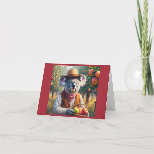 コアラアップルオーチャード カード (正面)