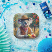 コアラアップルオーチャード ペーパープレート (パーティー)