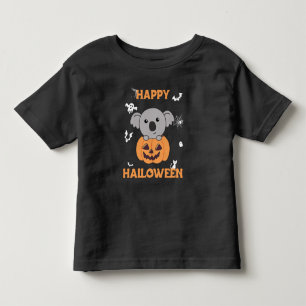 コアラインパンプキンスイートコアラスハッピーハローウィン トドラーTシャツ