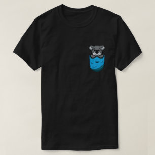 コアラインマイポケットオーストラリアコアベアラバーズGif Tシャツ