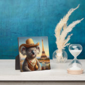 コアラエッフェルタワー フォトプラーク (インサイチュ)