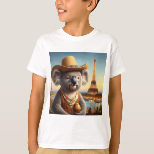 コアラエッフェルタワー Tシャツ
