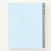 コアラエレガントベビーシャワーギフトリストノート ノートブック (裏面)