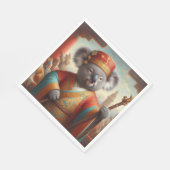 コアラエンシェント中国 スタンダードランチョンナプキン (角)