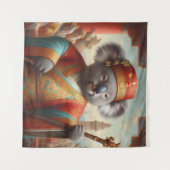 コアラエンシェント中国 タペストリー (正面(横))