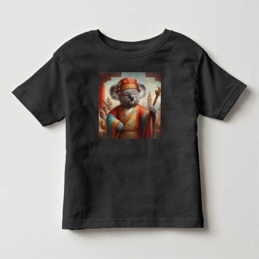 コアラエンシェント中国 トドラーTシャツ (正面)