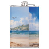 コアラオンサンディビーチ フラスク (裏面)