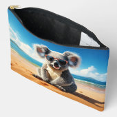 コアラオンザサンディビーチ アクセサリーポーチ (見開き)