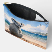 コアラオンザサンディビーチ アクセサリーポーチ (見開き)