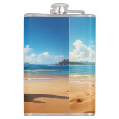コアラオンザサンディビーチ フラスク (裏面)