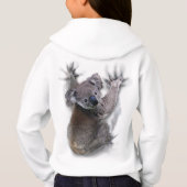 コアラオンバックつるかわいいクマのオーストラリア動物 (裏面)