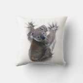 コアラオンバックつるかわいいクマのオーストラリア動物 クッション (裏面)