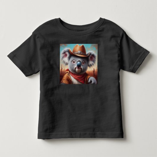 コアラカウボーイ トドラーTシャツ (正面)
