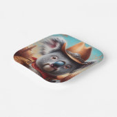 コアラカウボーイ ペーパープレート (傾斜あり)