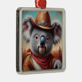 コアラカウボーイ メタルオーナメント (右)