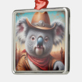 コアラカウボーイ メタルオーナメント (左)